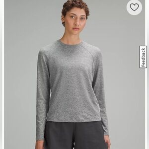 Heathered Black - License to Train Classic-Fit Long-Sleeve Shirt